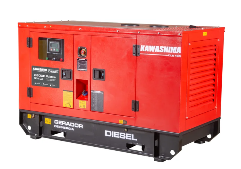 Gerador Prime Kawashima DLS 270-S - 33KVA - Gabinado