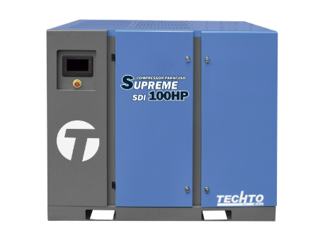 Compressor de Parafuso 100hp 10bar – Supreme SDI 100HP